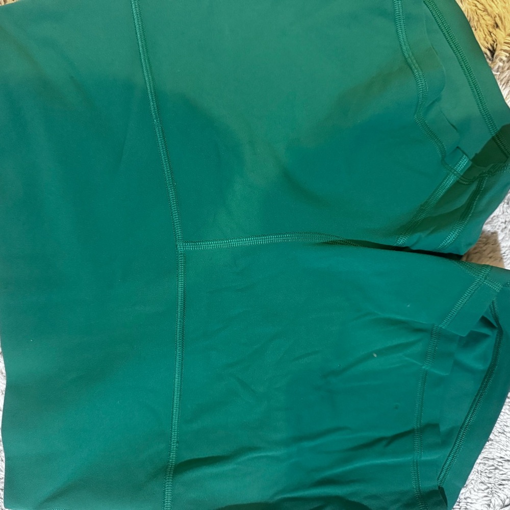 lululemon athletica Emerald Green Athletic Shorts